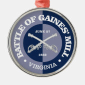 Gaines' Mill (B&G) Metalen Ornament (Voorkant)