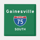 Gainesville 75 magneet (Voorkant)