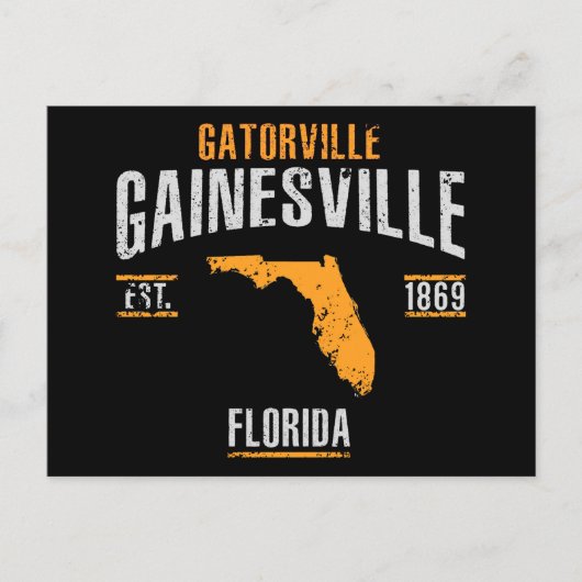 Gainesville Briefkaart (Voorkant)