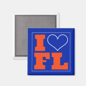 Gainesville (FL) Football Watch Party Koelkast Magneet (Voorkant / Achterkant)