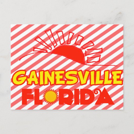 Gainesville, Florida Briefkaart (Voorkant)
