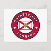 Gainesville Florida Briefkaart (Voorkant)