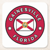Gainesville Florida Kartonnen Onderzetters (Voorkant)