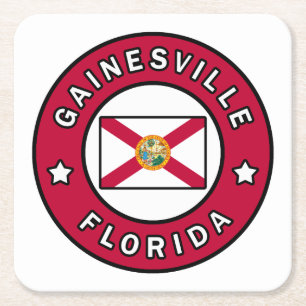 Gainesville Florida Kartonnen Onderzetters