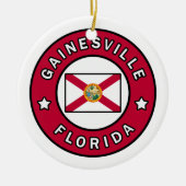 Gainesville Florida Keramisch Ornament (Voorkant)