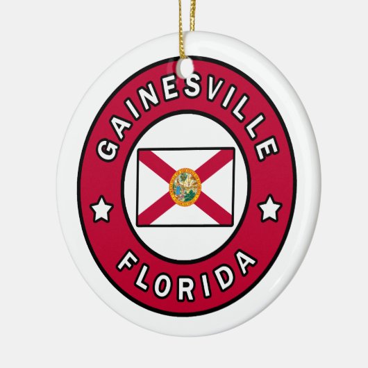 Gainesville Florida Keramisch Ornament (Links)