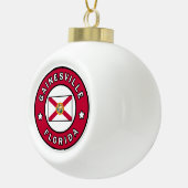 Gainesville Florida Keramische Bal Ornament (Rechts)