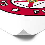 Gainesville Florida Poster (Hoek)