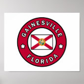 Gainesville Florida Poster (Voorkant)