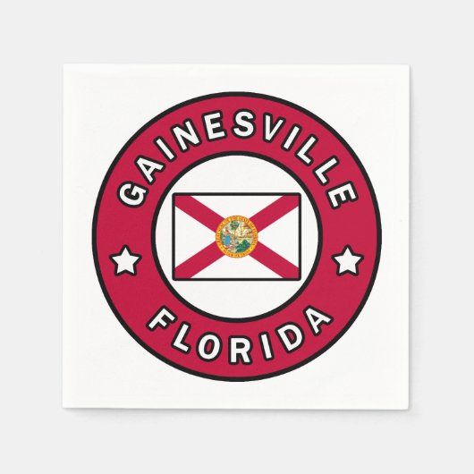 Gainesville Florida Servet (Voorkant)