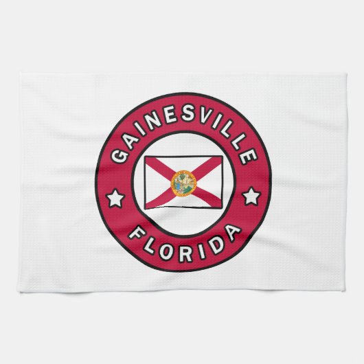 Gainesville Florida Theedoek (Horizontaal)