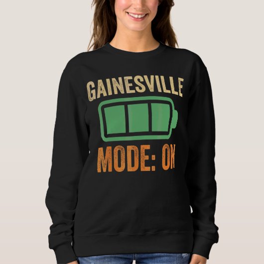 Gainesville-modus op batterijontwerp trui (Voorkant)