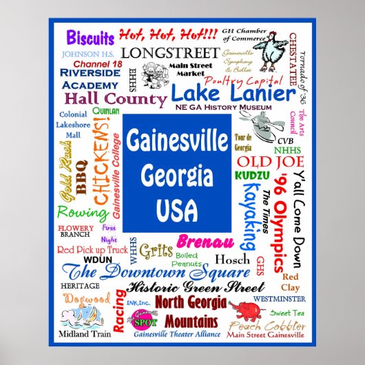 Gainesville poster1 poster (Voorkant)