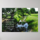Gainesville TX Proverbs 3:5-6 Poster (Voorkant)