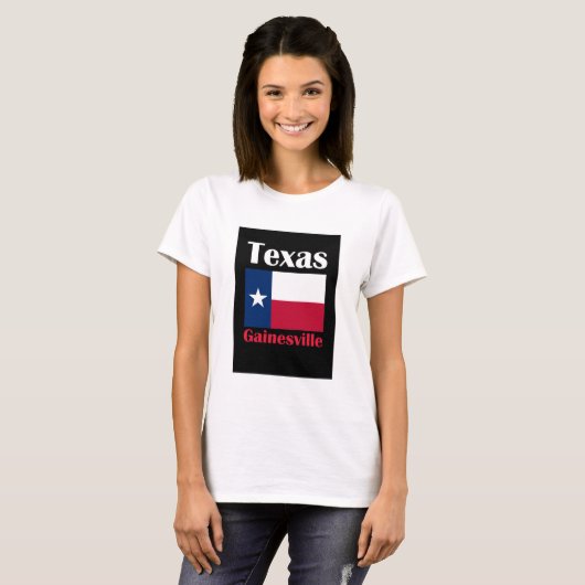 Gainesville TX T-shirt (Voorkant volledig)