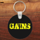 Gains Gym  Sleutelhanger (Voorkant)