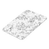 Gainsboro, Porselein, Witte Rook puntontwerp Magneet (Linkerzijde)