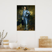 Gainsborough - De blauwe jongen Poster (Keuken)