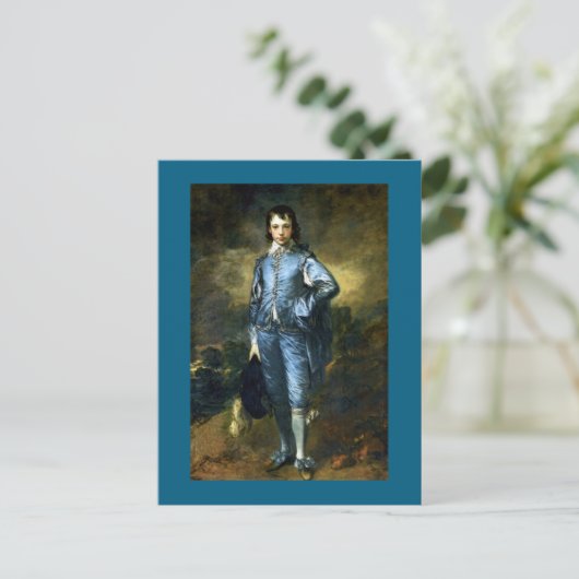 Gainsborough - The Blue Boy, Briefkaart (Staand voorkant)