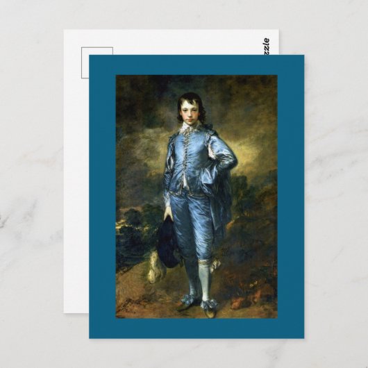 Gainsborough - The Blue Boy, Briefkaart (Voorkant / Achterkant)