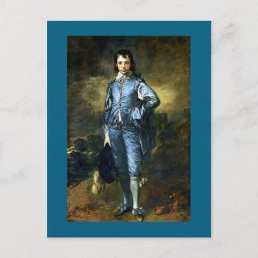 Gainsborough - The Blue Boy, Briefkaart (Voorkant)