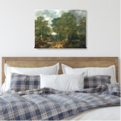 Gainsborough's Forest, c.1748 Canvas Afdruk (Insitu (Slaapkamer))