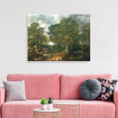 Gainsborough's Forest, c.1748 Canvas Afdruk (Insitu (Woonkamer))