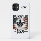 Gainsville USA Dubbele Biceps Pose Bodybuilder Case-Mate iPhone Case (Achterkant)