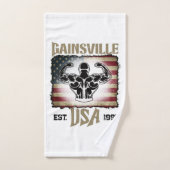 Gainsville USA Sterren en Strepen Bodybuilding Handdoek (Handdoek)