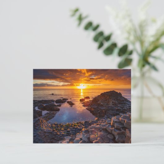 Gaint´s Causeway in Irland Postkarte Briefkaart (Staand voorkant)