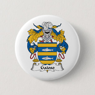 Gaioso Family Crest Ronde Button 5,7 Cm