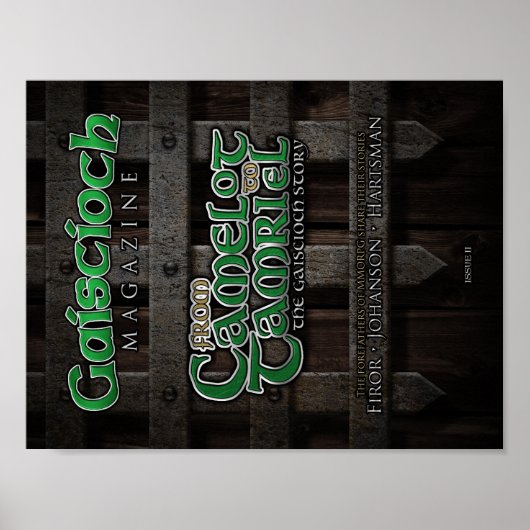 Gaiscioch Magazine Issue 2 Hoesje Poster (Voorkant)