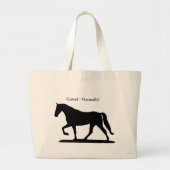 Gaited Horse Canvas tas (Voorkant)