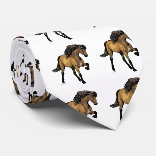 Gaited Horse Nouvelle Vogue Stropdas (Opgerold)