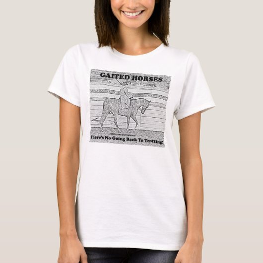 Gaited Horses T-shirt (Voorkant)