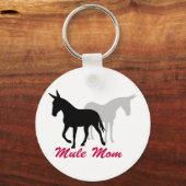 Gaited Mule mama Sleutelhanger (Voorkant)