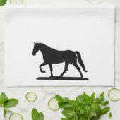 Gaited paard keukenhanddoek, Tenessee Walking Hors Theedoek (Gevouwen)