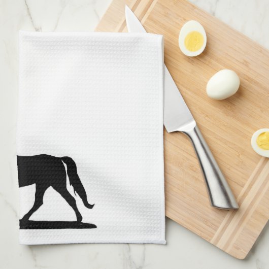 Gaited paard keukenhanddoek, Tenessee Walking Hors Theedoek (Quarter Fold)