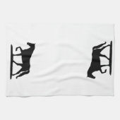 Gaited paard keukenhanddoek, Tenessee Walking Hors Theedoek (Horizontaal)
