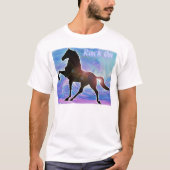 Gaited Saddlebred Racking Horse T-shirt (Voorkant)