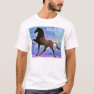 Gaited Saddlebred Racking Horse T-shirt