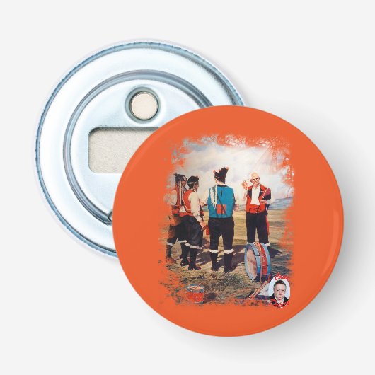 Gaiteros/Gaiteiros/Pipers Button Flesopener (Voorkant)