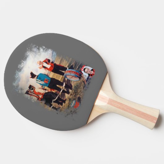 Gaiteros/Gaiteiros/Pipers Tafeltennisbatje (Zijkant)