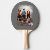 Gaiteros/Gaiteiros/Pipers Tafeltennisbatje (Voorkant)