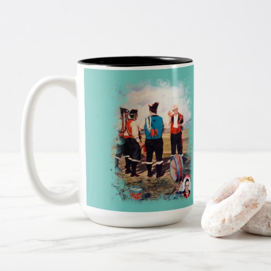 Gaiteros Tweekleurige Koffiemok (Met donut)