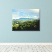 Gaitlanburg Tennessee Canvas Afdruk (Insitu (Houten vloer))