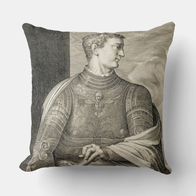 Gaius Caesar "Caligula" (12-41 AD) keizer van Rome Kussen (Voorkant)