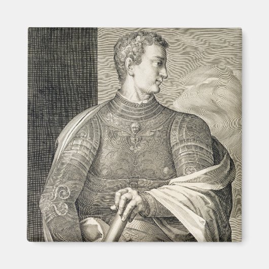Gaius Caesar "Caligula" (12-41 AD) keizer van Rome Magneet (Voorkant)