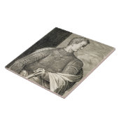 Gaius Caesar "Caligula" (12-41 AD) keizer van Rome Tegeltje (Zijkant)