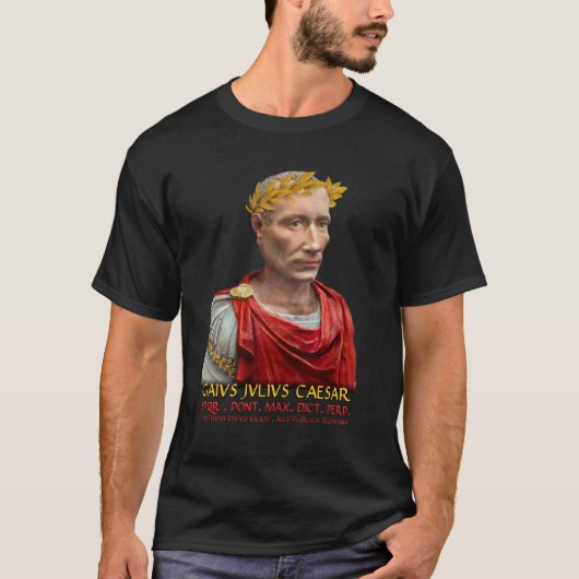 GAIUS JULIUS CAESAR T-SHIRT (Voorkant)